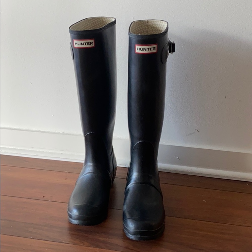 Hunter rain boots